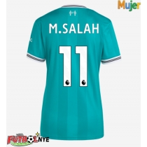 Camiseta Liverpool Mohamed Salah #11 Tercera Equipación para mujer 2025-26 manga corta